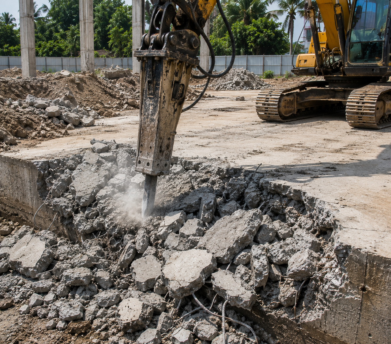 Concrete Breaking